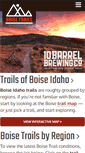 Mobile Screenshot of boisetrails.com